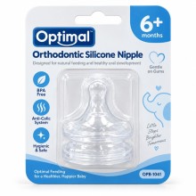 OPTIMAL ORTHODONTIC SILICONE NIPPLE 6+ OPB-1041