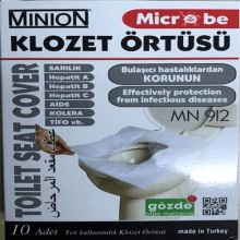 Minion Toilet Cover Shelled 10 Pcs