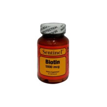 Sentinel Biotin 5000 Mcg 60 Cap