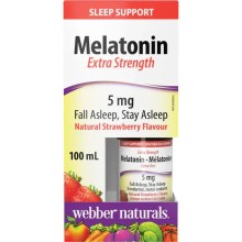 Web.Nature Melatonin 5 Mg  Extra Strength Liquid 1...