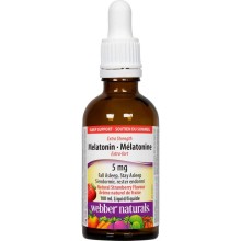 Web.Nature Melatonin 5 Mg  Extra Strength Liquid 1...