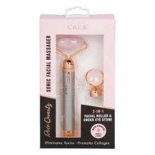Cala Rose Quartz Sonic Facial Massager Rose Gold 6...
