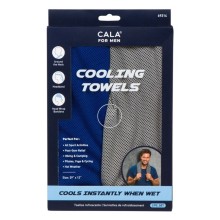 Cala Cooling Towels 2Pcs Blue/Gray 69314