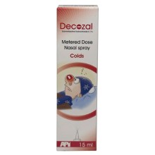 DECOZAL 0.1% METERED DOSE NASAL SPRAY 15ML