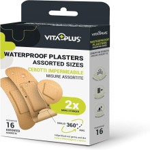 Vitaplus Waterproof Plaster Asstd 16'S
