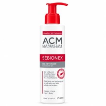 Acm Sebionex Nettoyant Cleanising Gel 200Ml (Foami...