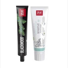 SPLAT BLACKWOOD 75ML + SENSITIVE 100ML (1+1 FREE)