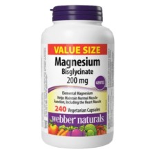 Web Nature Magnesium. Bisglycinate 200 Mg Cap 60'S