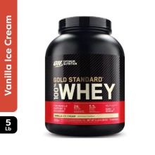 Gold Standard 100% Whey Vanilla Ice Cream 5Lb