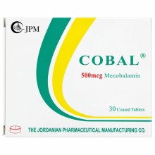 COBAL 500MCG TABS 30'S