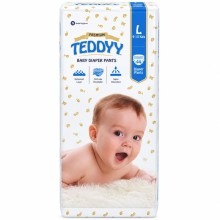 TEDDYY BABY DIAPER PANTS LARGE 44'S