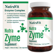 Nutravit Nutrazyme Caps 30`S