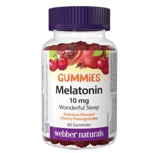 WEB NATURE MELATONIN 10MG GUMMIES 60'S-66980