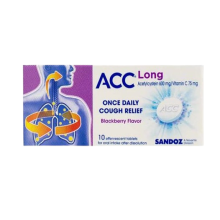 Acc Long 600Mg  Effer Tab 1X10- 10'S