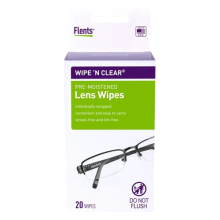 Flents Lens Wipes 20'S