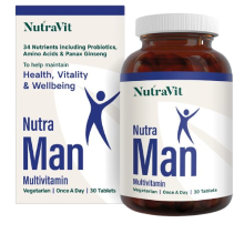 Nutravit Nutra Man Multivitamin Tabs - 30'S