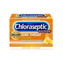 Chloraseptic Loz. Honey-Lemon 18'S