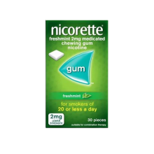 Nicorette Freshmint 2 Mg Gum 30'S ( New Packing )