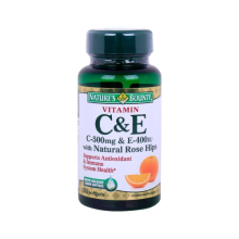 Nature'S Bounty-Vitamin C & E Softgels  50'S