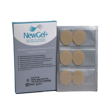 Newgel+ Beige Silicone Dots1 Dia. (2.5Cm Dia.) 6 P...