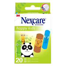 Nexcare Happy Kids Animal Bandage Multi 20'S N0920...