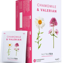 Nutratea Chamomile & Valerian Tea 40G