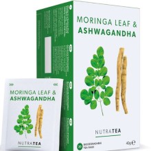 Nutratea Moringa Leaf & Ashwagandha Tea 40G