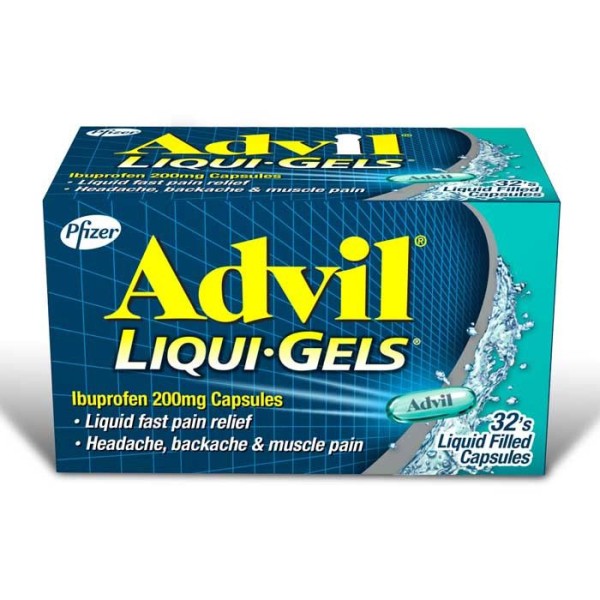 Advil Liquigel Cap 32'S