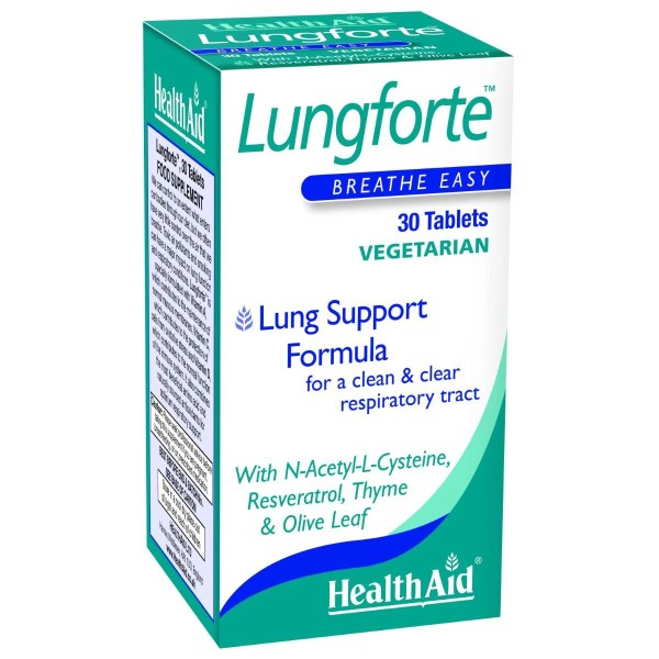 H-Aid Lungforte V/Tabs 30`S