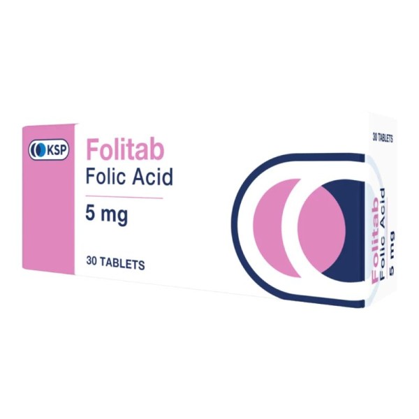 FOLITAB 5MG TAB 30'S