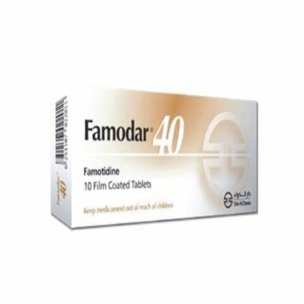 Famodar 40Mg Tab 10'S