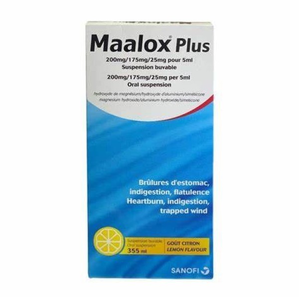 Maalox Plus Susp 355Ml Chc