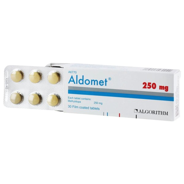 Aldomet 250Mg Tab 30'S