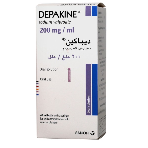 Depakine 200Mg Solution 40Ml