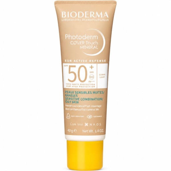 BIODERMA PHOTODERM (COVER TOUCH MINERAL) CLAIRE LIGHT SPF 50+ 40GR