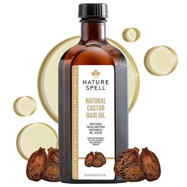 Nature Spell Castor Oil 150Ml 2 In 1