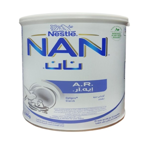 NAN AR INFANT FORMULA.WITH IRON 380 G