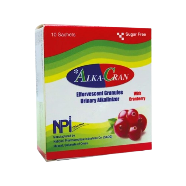 ALKA CRAN URINARY GRANULES 30'S