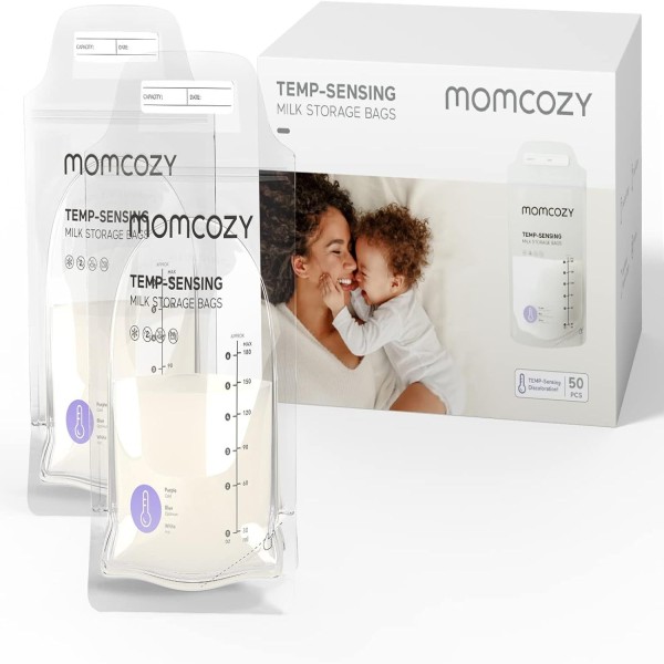Momcozy Breastmilk Storage Bags 50Pcs