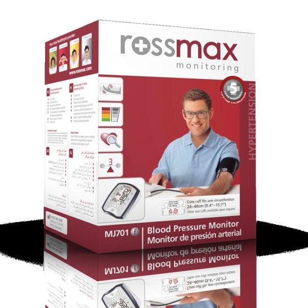 Rossmax Bp Monitor Deluxe (Arm) #Mj701F