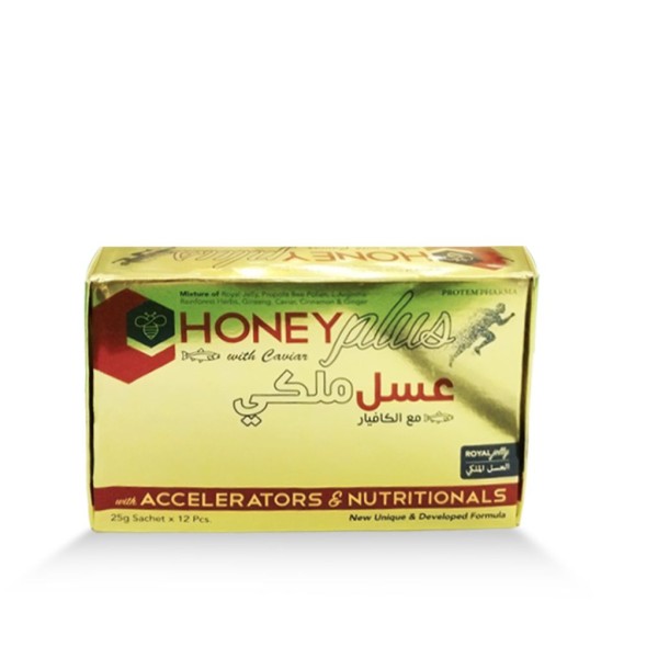 Honey Plus With Caviar 25G Sachet 12'S
