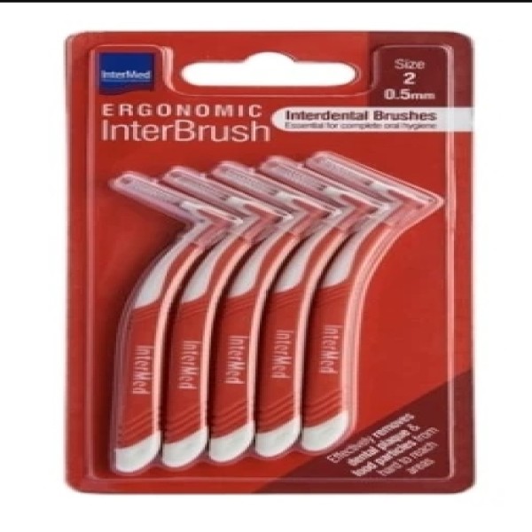 ERGONOMIC INTER BRUSH (SIZE-2) 0.5MM
