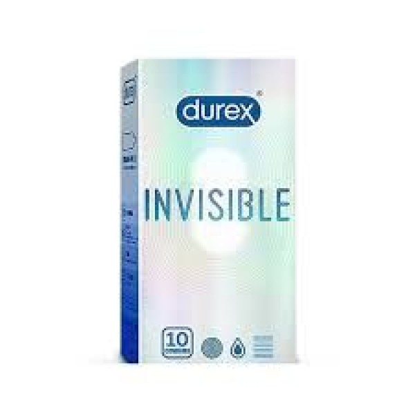 Durex Invisible Condoms 10'S