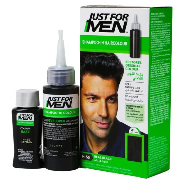 Just For Men Real Black Hair Colour H-55