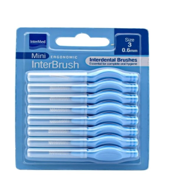 ERGONOMIC  MINI INTER BRUSH (SIZE-3) 0.6MM