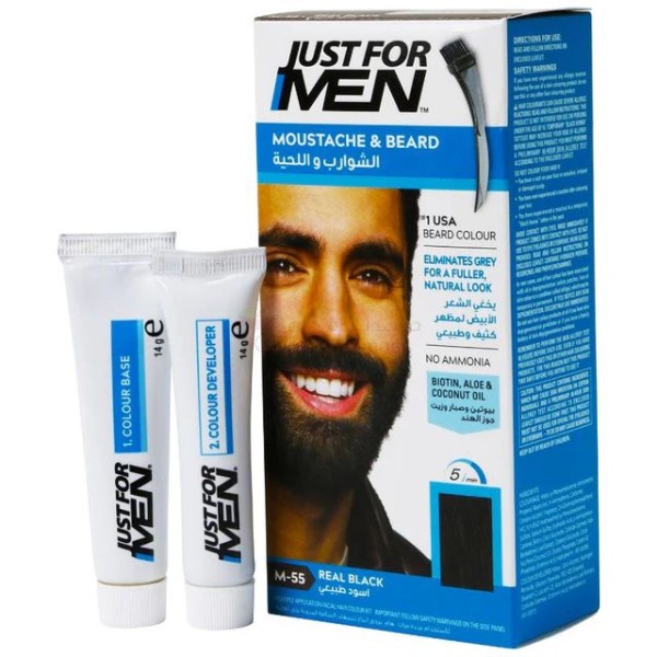 Just For Men Real Black Hair Colour M-55