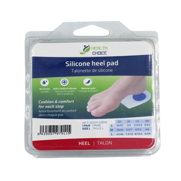 Health Choice Silicone Heel Pad