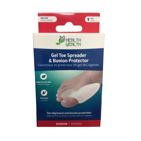 Health Choice Gel Toe Spreader & Bunion Protector