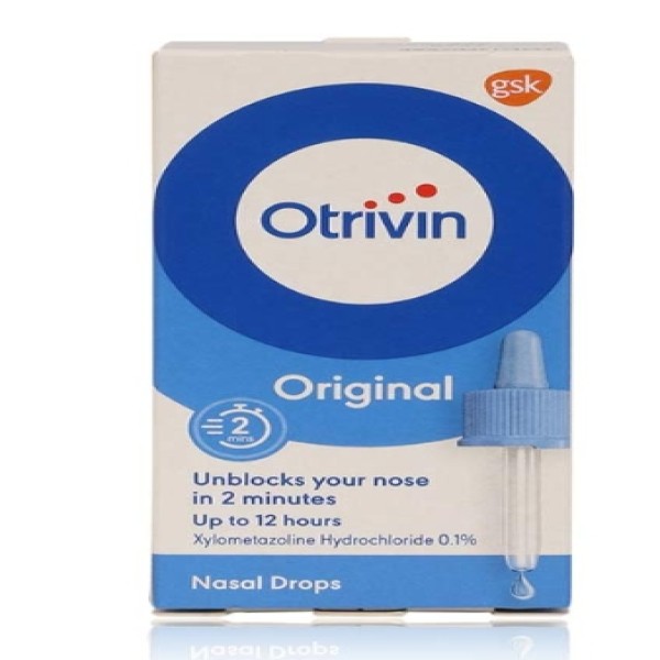 OTRIVIN 0.1% NASAL DROPS ADULT 10 ML