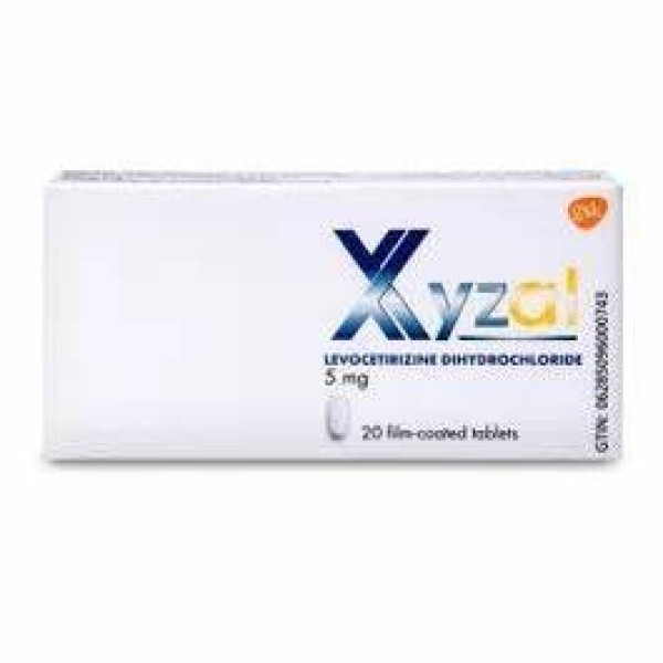 Xyzal 5Mg Tab 30'S